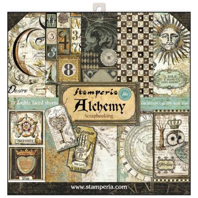 Stamperia Paper Pad - Alchemy